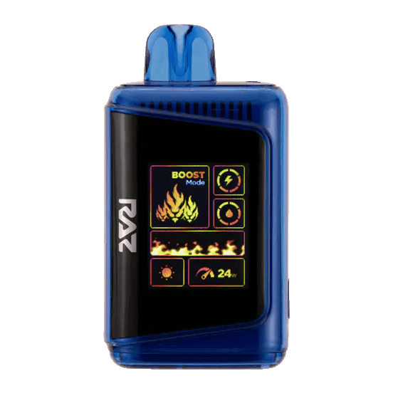 Blue Razz Ice Raz LTX 25K - Black Coral